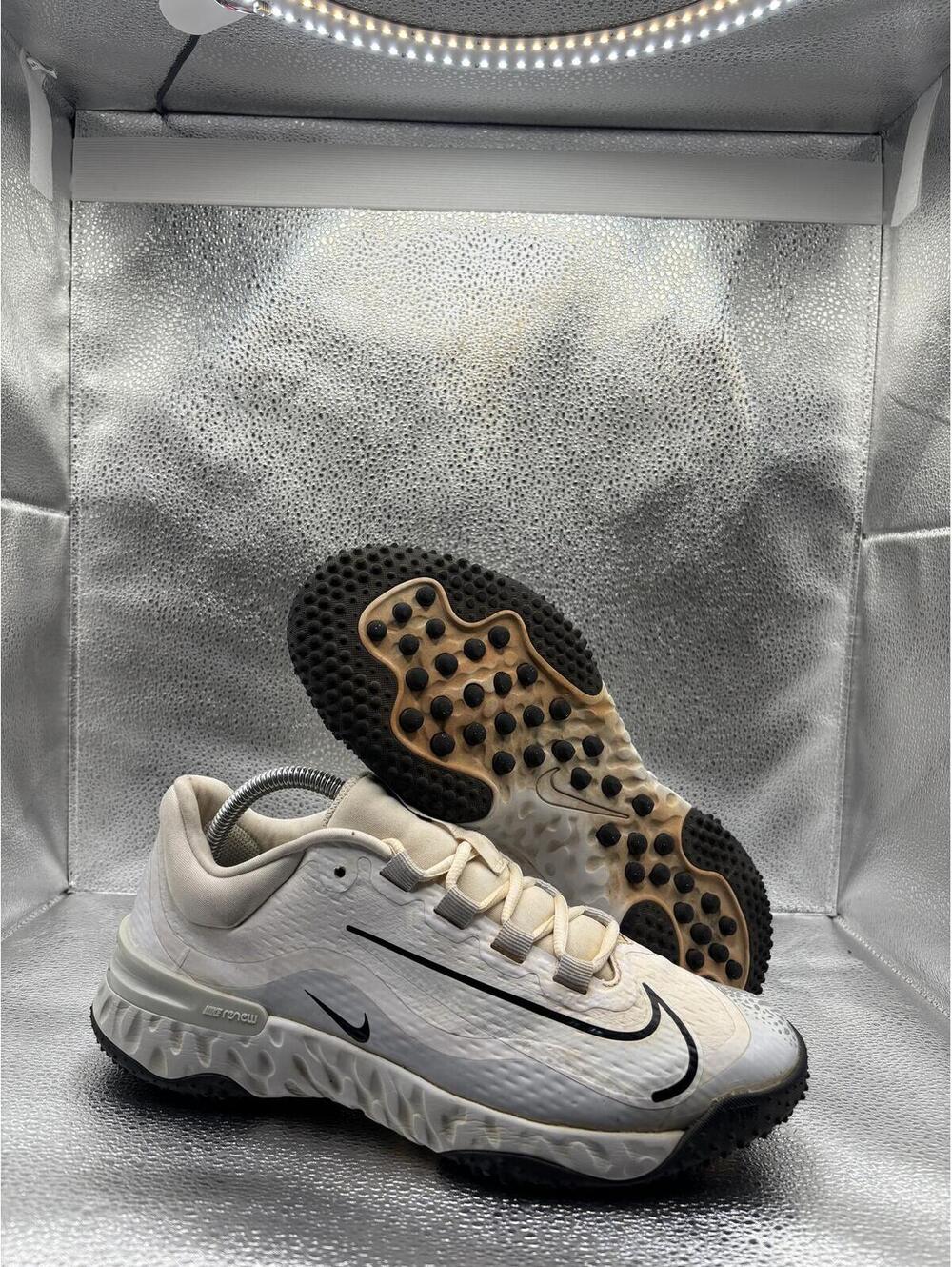 Nike alpha huarache elite 4 turf white night